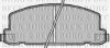 BORG & BECK BBP1171 Brake Pad Set, disc brake